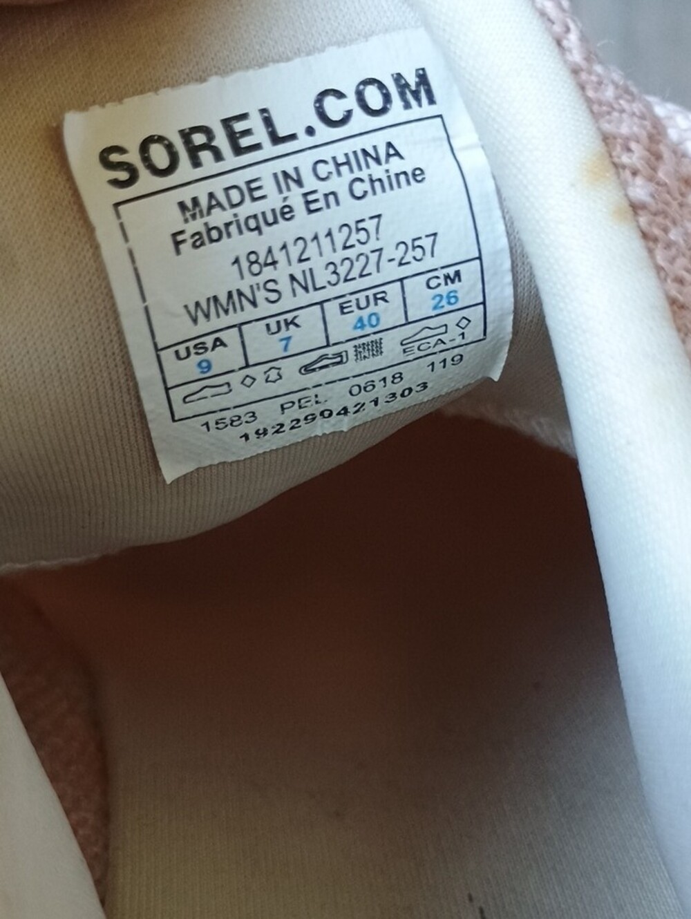 Sorel Women's Blush Knit Lace-Up Sneakers - Picture 6 of 12